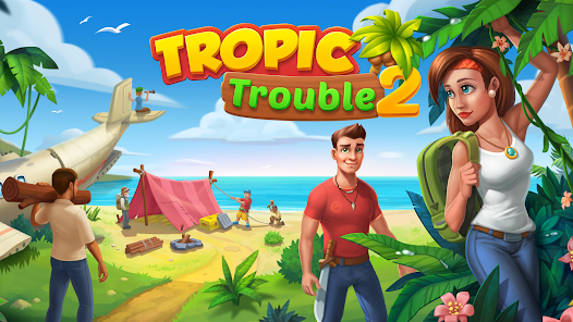 Tropic Trouble 2 - Bermuda Üçgeni'nde heyecan verici macera oyunu ekran görüntüsü